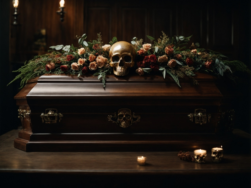 coffin & skull- Gthic.com