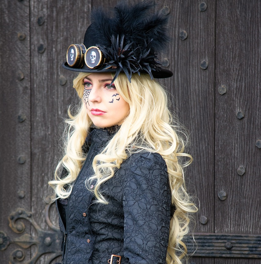 Wide-brimmed Gothic Hats - Gthic.com