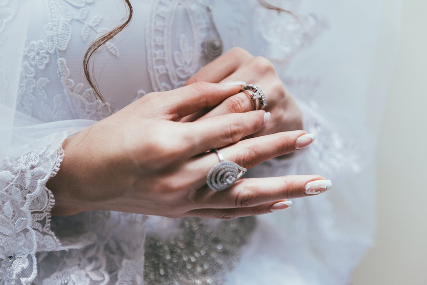 A wedding ring during the marriage ceremony - Gthic.com