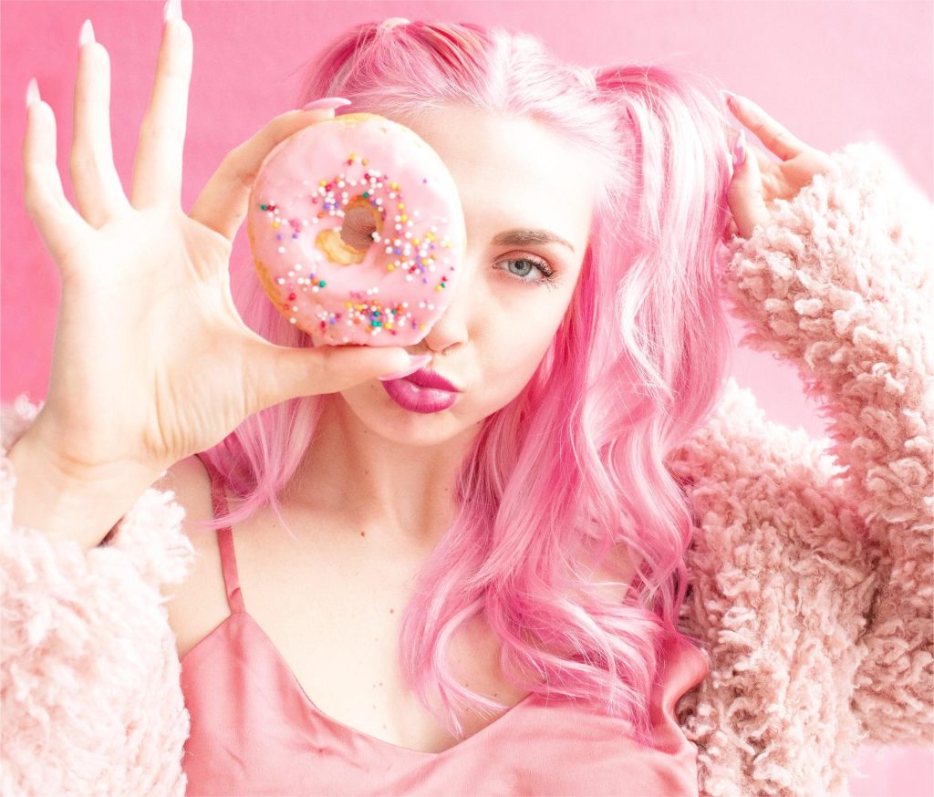A Pastel Goth Girl with Pink Hair - Gthic.com