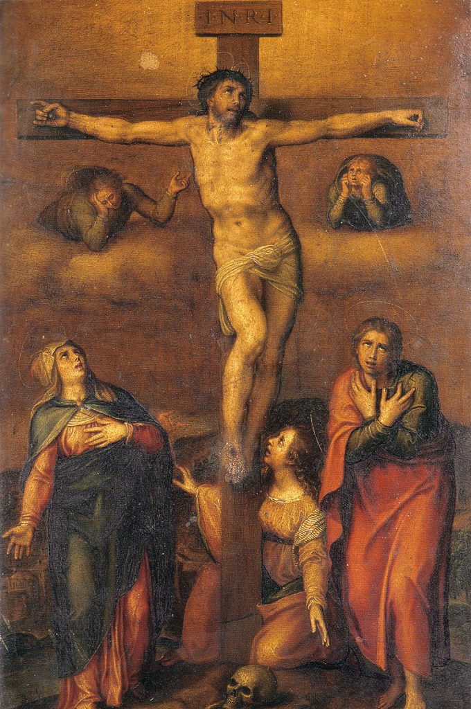 Miguel Angel Crucifixion La Redonda Logrono Spain-Gthic,com