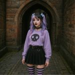 pastel goth girl